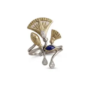 Lotus Eye Ring